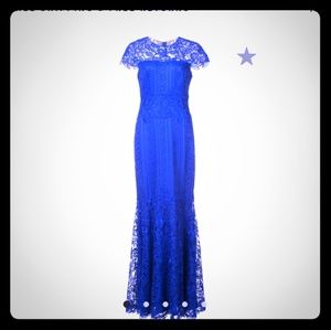 BRAND NAME TADASHI SOJI MYSTIC BLUE DRESS
